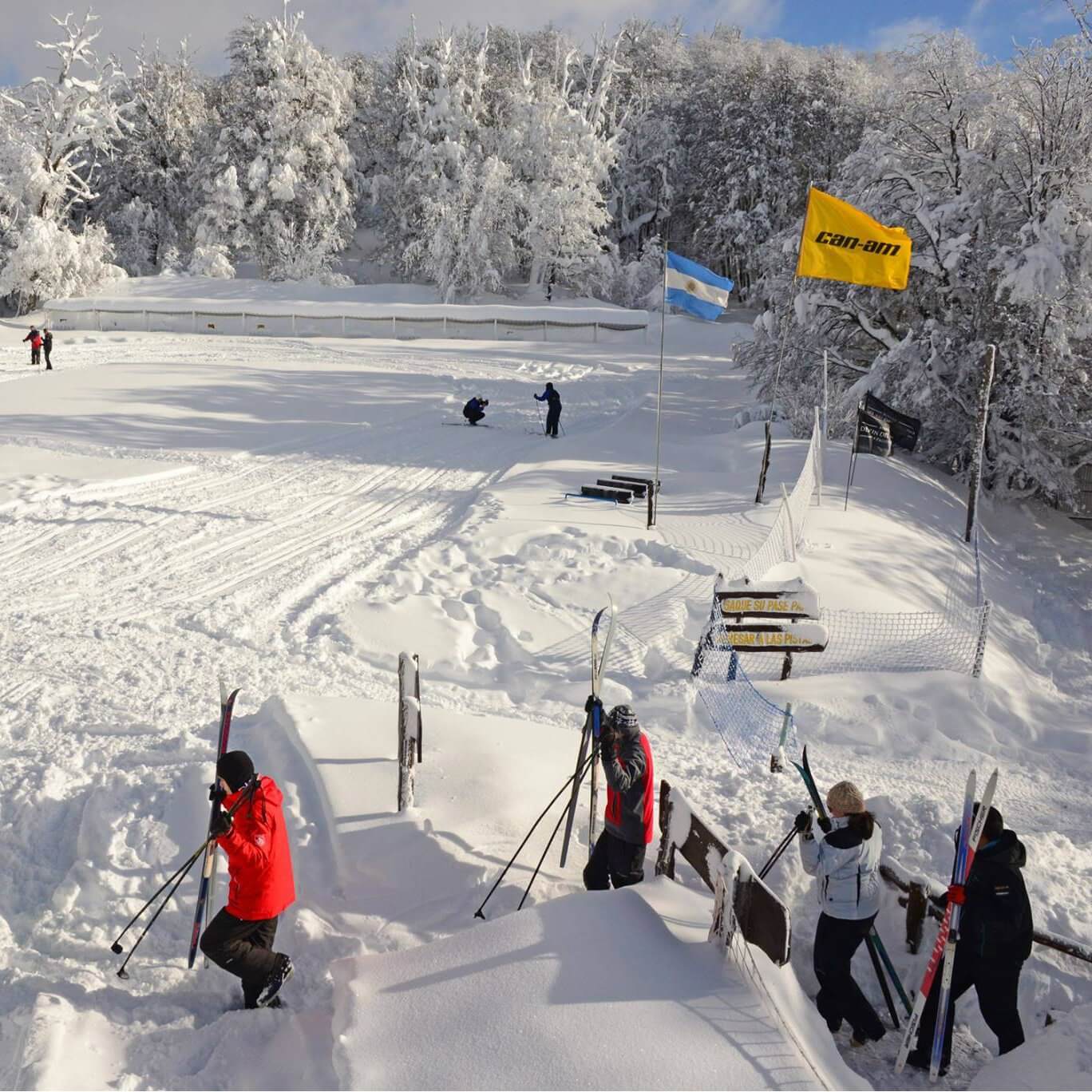 Ski Nórdico e Moto de Neve